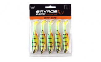   Savage Gear Craft Shad 100 Firetiger, 10, 6, .5, .72417 -  -    -  2