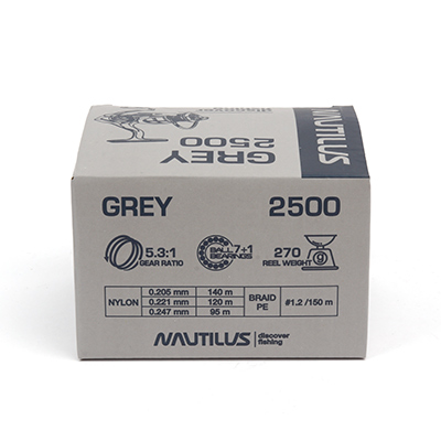  Nautilus Grey 2500 -  -    12