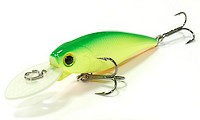 Lucky Craft Bevy Shad MK-ll 133 Green Lime Chart