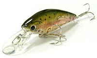 Lucky Craft Bevy Shad~TanGo~ 817 Ghost Rainbow Trout