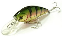 Lucky Craft Bevy Shad~TanGo~ 884 Aurora Gold Northern Perch