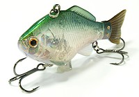 Lucky Craft Real Vib 0431 Ghost Silver Crucian