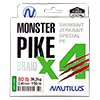  Nautilus Monster Pike Braid X4 Dark Green d-0.38 31.7 70lb 150 -  -   