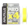  Nautilus Pro Braid X4 Fluo Yellow d-0.12 5.5 12lb 150 -  -   