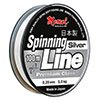 Леска Momoi Spinning Line Silver 0.50мм 24.0кг 100м серебряная - оптовый интернет-магазин рыболовных товаров Пиранья
