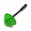 Черпак складной Три Кита Техно ПЛ с пластмассовой ручкой зеленый - оптовый интернет-магазин рыболовных товаров Пиранья
