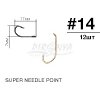  Owner 50458 Tenkara Down w/eye brown 14 -  -   