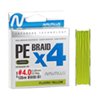  Nautilus Braid X4 Fluoro Yellow d-0.26 22.6 4.0PE 135 -  -   