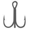 Крючок тройной Nautilus Treble X-series 0905BN  №     4/0 (5шт) - оптовый интернет-магазин рыболовных товаров Пиранья
