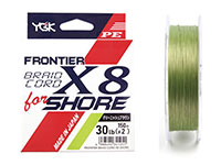 Frontier Braid Cord X8 For Shore - оптовый интернет-магазин товаров для рыбалки Пиранья
