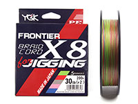 Frontier Braid Cord X8 For Jigging - оптовый интернет-магазин товаров для рыбалки Пиранья