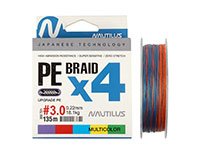 Braid X4 Multicolour 135 -  -    