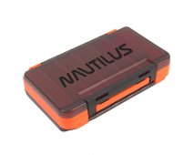 Коробка для приманок Nautilus 2-х сторонняя Orange NB2-192 19,2*12*3,8 - оптовый интернет-магазин рыболовных товаров Пиранья