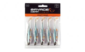Мягкая приманка Savage Gear Craft Shad 100 Roach, 10см, 6г, уп.5шт, арт.72415 - оптовый интернет-магазин рыболовных товаров Пиранья - превью 2