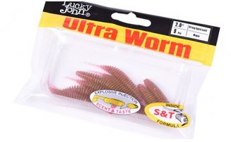  . Lucky John Pro Series Ultraworm 2.0in S14 -  -    -  1