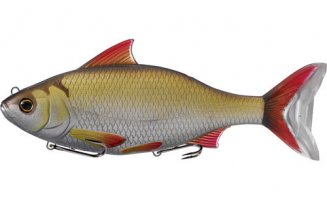 Мягкая приманка LIVETARGET Rudd Swimbait 150S-220 Metallic/Gold, 150мм, 64г - оптовый интернет-магазин рыболовных товаров Пиранья - превью 1