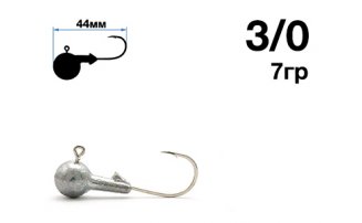 Джигер Nautilus Sting Sphere SSJ4100 hook №3/0  7гр - оптовый интернет-магазин рыболовных товаров Пиранья - превью