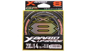  YGK X-Braid Upgrade X8 200 Green #2.0, 0.235, 40lb, 18.0 -  -    - 