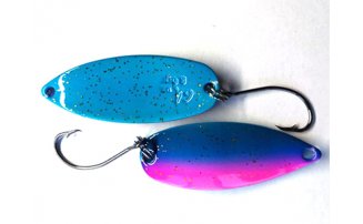 Блесна колеблющаяся Garry Angler Country Lake 8.0g. 4.5 cm. цвет  #1 UV - оптовый интернет-магазин рыболовных товаров Пиранья - превью