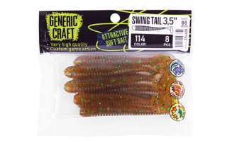   Generic Craft Swing tail 3,5in, 8,8, .114, .8, . 274428 -  -    -  1
