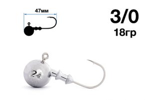 Джигер Nautilus Sting Sphere SSJ4100 hook №3/0 18гр - оптовый интернет-магазин рыболовных товаров Пиранья - превью