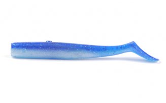 Мягкая приманка Savage Gear Sandeel V2 Tail 110 Blue Pearl Silver, 11см, 10г, уп.5шт, арт.72545 - оптовый интернет-магазин рыболовных товаров Пиранья - превью 1