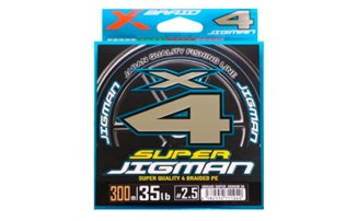 Шнур YGK X-Braid Super Jigman X4 200м Multicolor #2.5, 0.265мм, 35lb, 15.8кг - оптовый интернет-магазин рыболовных товаров Пиранья - превью