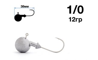 Джигер Nautilus Sting Sphere SSJ4100 hook №1/0 12гр - оптовый интернет-магазин рыболовных товаров Пиранья - превью