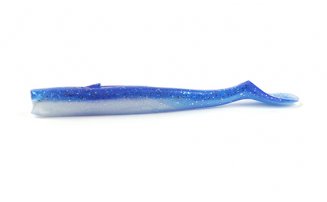 Мягкая приманка Savage Gear Sandeel V2 WL Tail 95 Blue Pearl Silver, 9.5см, 7г, уп.5шт, арт.72563 - оптовый интернет-магазин рыболовных товаров Пиранья - превью 1