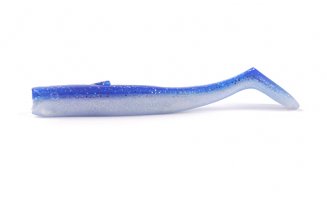 Мягкая приманка Savage Gear Sandeel V2 WL Tail 110 Blue Pearl Silver, 11см, 10г, уп.5шт, арт.72569 - оптовый интернет-магазин рыболовных товаров Пиранья - превью 1