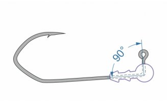 Джигер Nautilus Claw NC-1021 hook №5/0 10гр - оптовый интернет-магазин рыболовных товаров Пиранья - превью 1