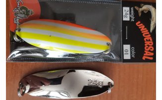 Блесна колеблющаяся Garry Angler Universal 24g 65mm цвет #01 - оптовый интернет-магазин рыболовных товаров Пиранья - превью