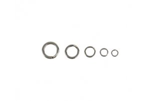 Заводное кольцо Savage Gear Splitring SS+BLN, 4мм, 11кг, 24lbs, уп.10+10шт, арт.73951 - оптовый интернет-магазин рыболовных товаров Пиранья - превью 1