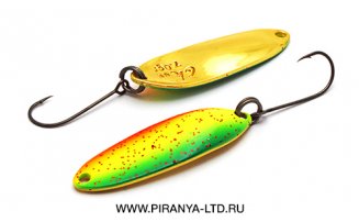 Блесна колеблющаяся Garry Angler Stream Leaf  3.0g. 3 cm. цвет #27 UV - оптовый интернет-магазин рыболовных товаров Пиранья - превью