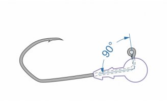 Джигер Nautilus Claw NC-1021 hook №4/0 16гр - оптовый интернет-магазин рыболовных товаров Пиранья - превью 1