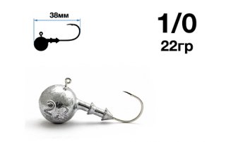 Джигер Nautilus Sting Sphere SSJ4100 hook №1/0 22гр - оптовый интернет-магазин рыболовных товаров Пиранья - превью