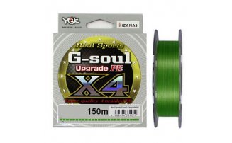  YGK  Real Sports G-Soul X4 Upgrade  #0.4 3.63 150 -  -    - 