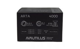 Катушка Nautilus Arta 4000 - оптовый интернет-магазин рыболовных товаров Пиранья - превью 8