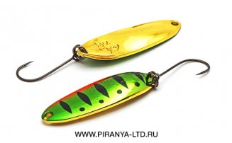 Блесна колеблющаяся Garry Angler Stream Leaf 10.0g. 5 cm. цвет #16 UV - оптовый интернет-магазин рыболовных товаров Пиранья - превью