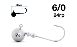 Джигер Nautilus Sting Sphere SSJ4100 hook №6/0 24гр - оптовый интернет-магазин рыболовных товаров Пиранья - превью