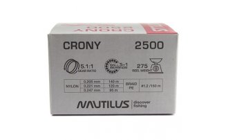 Катушка Nautilus Crony 2500 - оптовый интернет-магазин рыболовных товаров Пиранья - превью 9