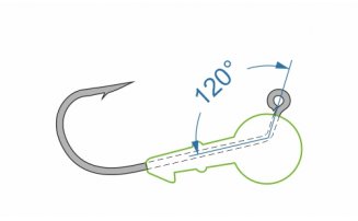 Джигер Nautilus Power 120 NP-1608 hook №3/0 18гр - оптовый интернет-магазин рыболовных товаров Пиранья - превью 1