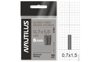 ������ �������� Nautilus Slives tube Double brass 0,7*1,5*6�� - ������� ��������-������� ���������� ������� ������� - ������