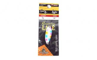 Блесна колеблющаяся Garry Angler Country Lake 5.0g. 4 cm. цвет #37 UV - оптовый интернет-магазин рыболовных товаров Пиранья - превью 3