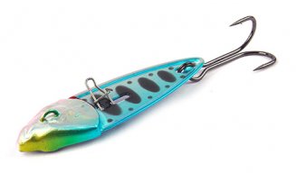 Блесна-цикада Savage Gear Minnow Switch Blade 60 Sinking Blue/Pink/Smolt, 6см, 18г, тонущая, арт.63748 - оптовый интернет-магазин рыболовных товаров Пиранья - превью 1