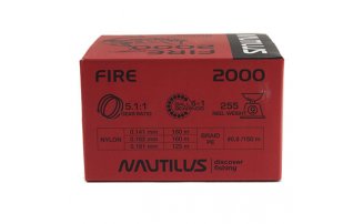 Катушка Nautilus Fire 2000 - оптовый интернет-магазин рыболовных товаров Пиранья - превью 9