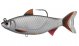 Мягкая приманка LIVETARGET Roach Swimbait 200S-202 Silver/Black, 200мм, 142г - оптовый интернет-магазин рыболовных товаров Пиранья - thumb