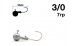 Джигер Nautilus Sting Sphere SSJ4100 hook №3/0  7гр - оптовый интернет-магазин рыболовных товаров Пиранья - thumb