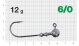 Джигер Nautilus Long Power NLP-1110 hook № 6/0 12гр - оптовый интернет-магазин рыболовных товаров Пиранья - thumb