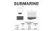 - X-Feeder ME Submarine L Grid 050 . Matt Black,   -  -     - thumb 1